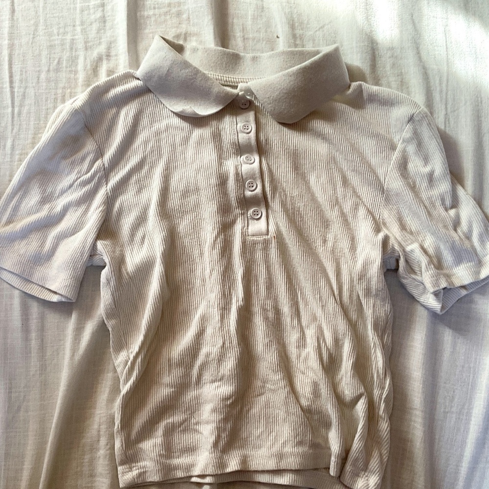 Size small color white Brand Mandy’s